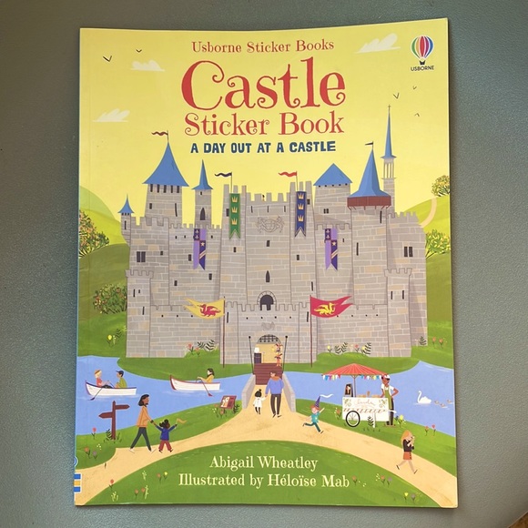 COPY - Usborne Castle Sticker Book - Picture 1 of 8